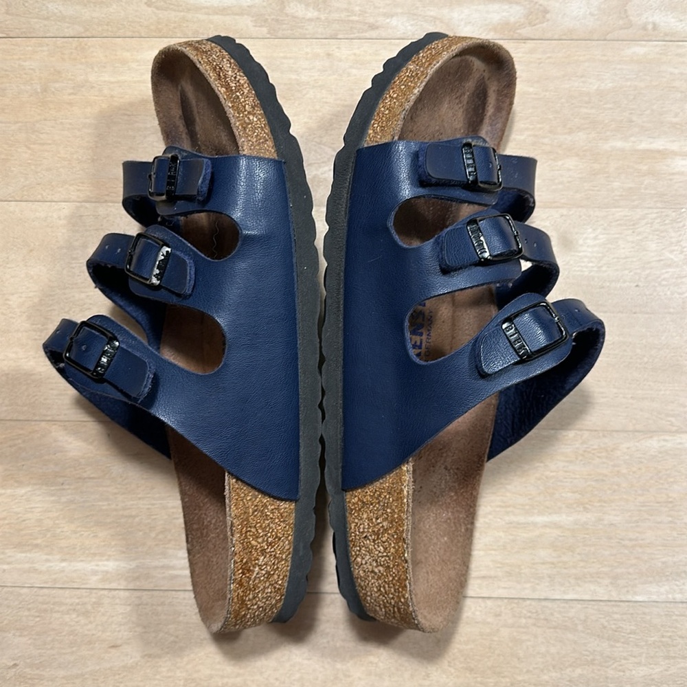 Birkenstock Florida Birko-Flor Sandal Sz 37 - Picture 5 of 11
